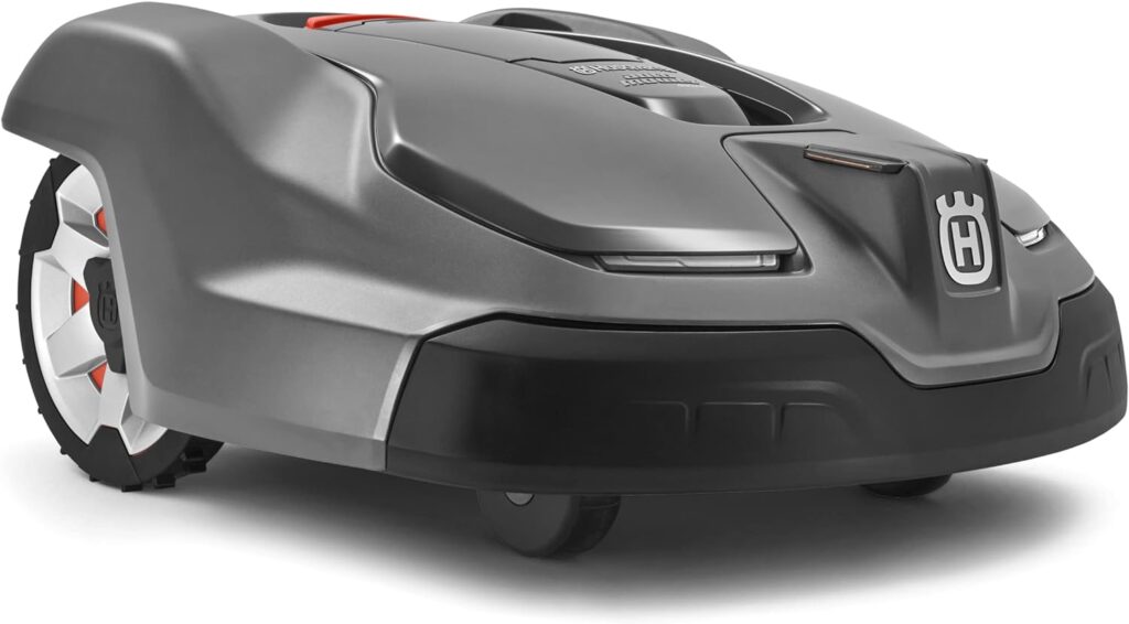 Husqvarna Automower 430XH Robotic Lawn Mower with GPS Assisted Navigation, Automatic Self Installation and Ultra-Quiet Smart Mowing Technology for Medium to Large Yards (0.8 Acre)