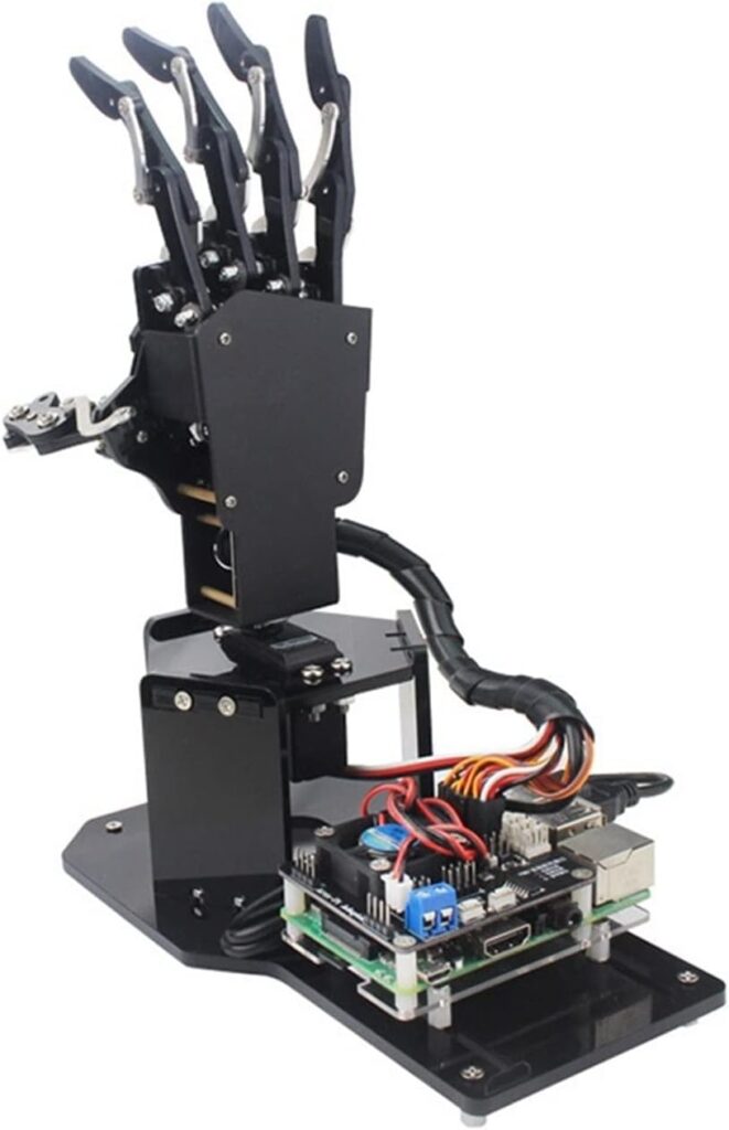 LXSWY Robot arm Deft Hand Robotic Palm Robot Visual somatosensory Recognition Programming