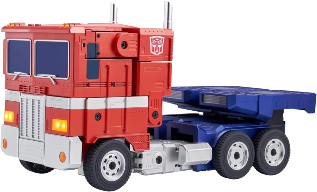 Robosen Transformers Optimus Prime Robot (Flagship Edition) - Auto Transforming Robot, Transformers Toys, Remote APP Control, Programmable Robot, Voice Interactive Toy, 19-inch