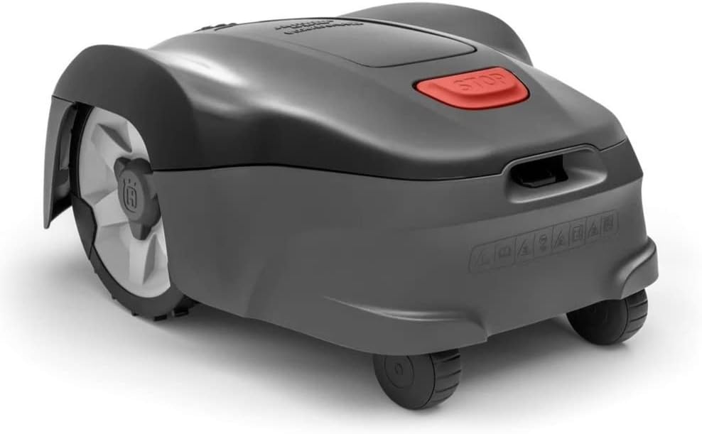 Husqvarna Automower 115H 4G Robotic Lawn Mower with Patented Guidance System, Automatic Lawn Mower with Self Installation and Ultra-Quiet Smart Mowing Technology for Small to Medium Yards (0.4 Acre)