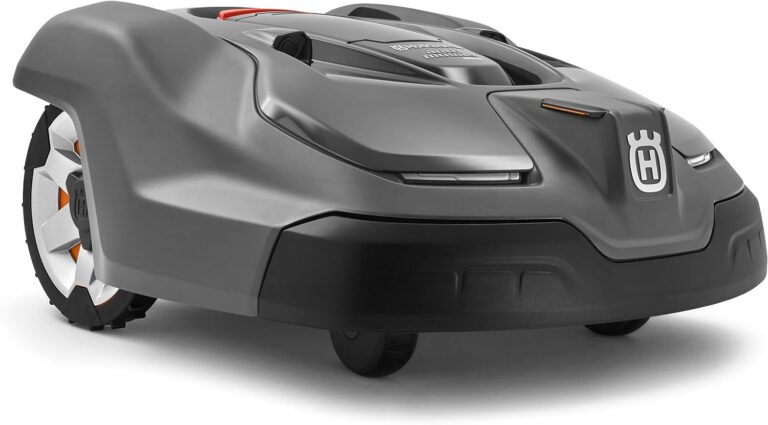 husqvarna automower 450xh robotic lawn mower with gps assisted navigation automatic self installation and ultra quiet sm